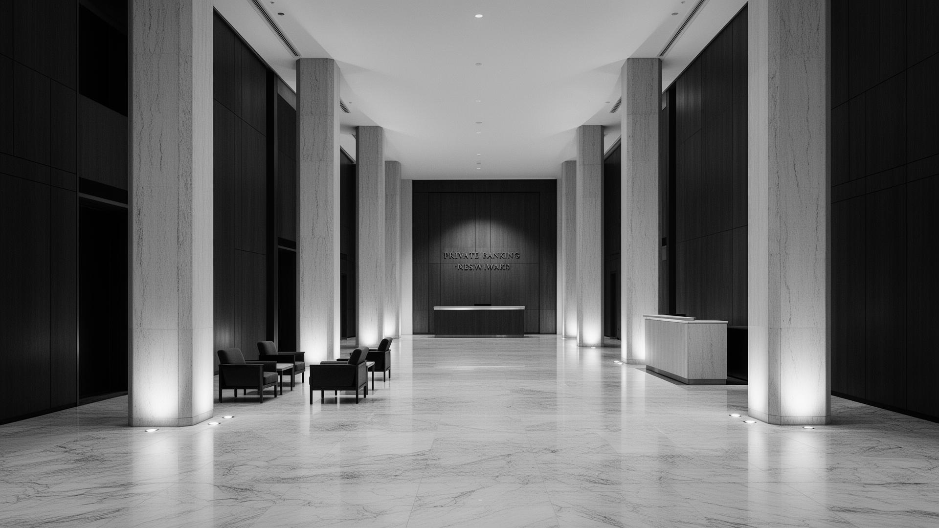 Institutional banking interior